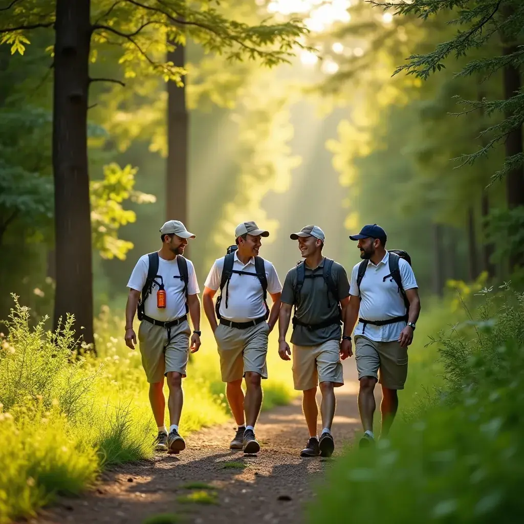 Hombre mayor realizando ejercicios de respiración para reducir el estrés.
